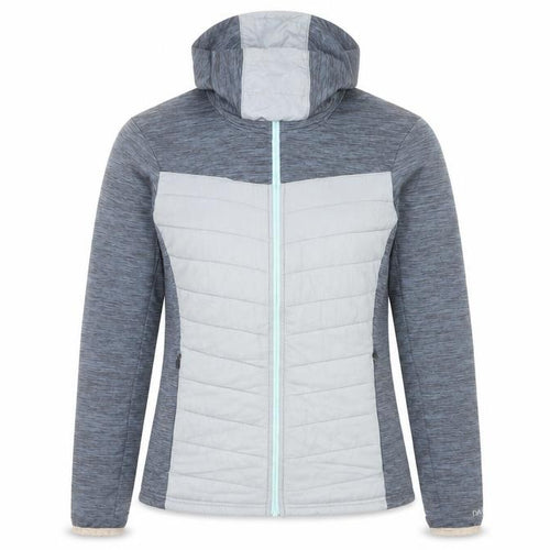 Dare 2B Women's Blue Hooded Puffer Jacket Size 10 Lightweight Outdoor