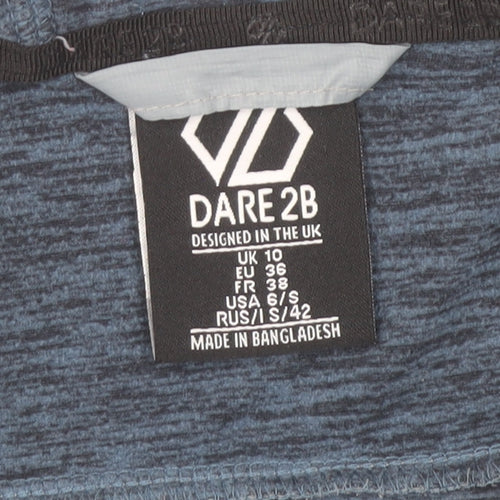 Dare 2B Women's Blue Hooded Puffer Jacket Size 10 Lightweight Outdoor