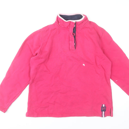 Rydale Womens Pink Pullover Sweatshirt Medium 100% Cotton