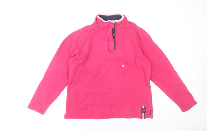 Rydale Womens Pink Pullover Sweatshirt Medium 100% Cotton