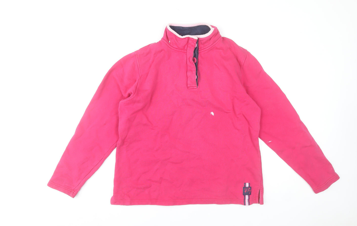 Rydale Womens Pink Pullover Sweatshirt Medium 100% Cotton