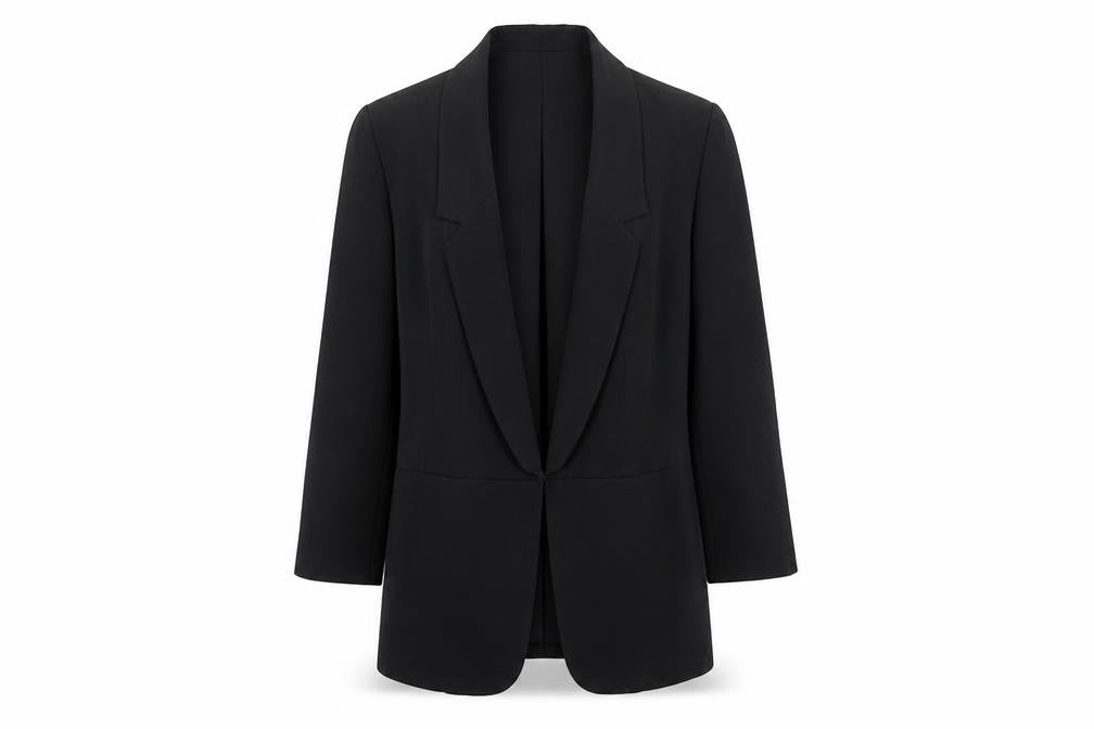 SELECTED FEMME Women’s Black Size 12 Tailored Blazer Jacket