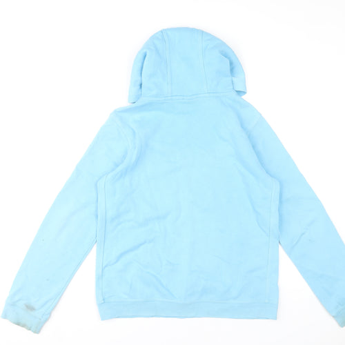 Nike Girls Blue Pullover Fleece Hoodie XL 14-15 Years Hooded Sweatshirt