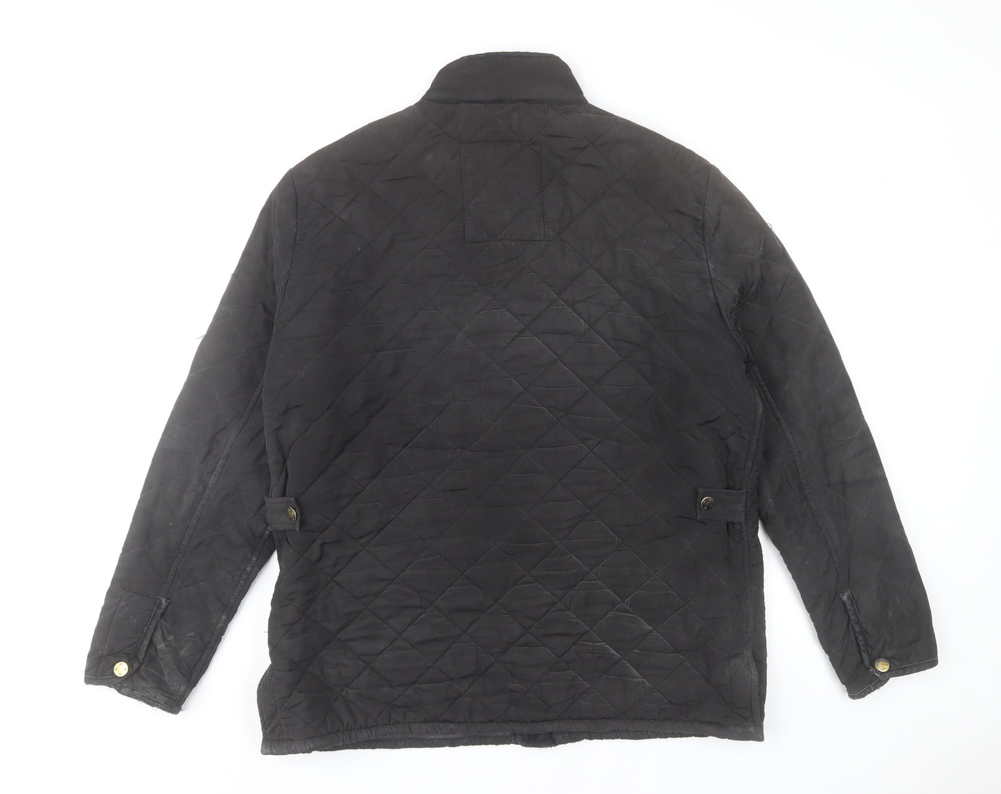 Howick Men's Black Quilted Jacket L The Pembroke Outdoor Coat
