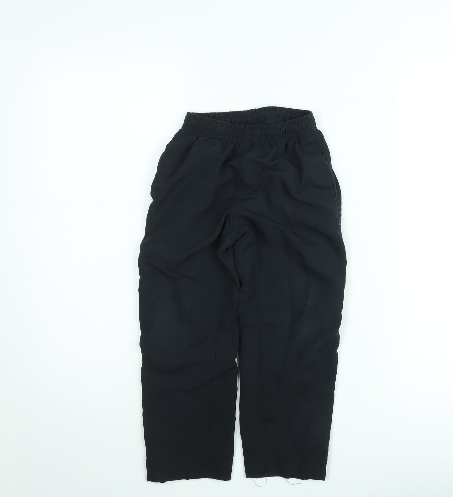 Dunnes Stores Boys Black 5-6 Years Jogger Trousers Elastic Waist