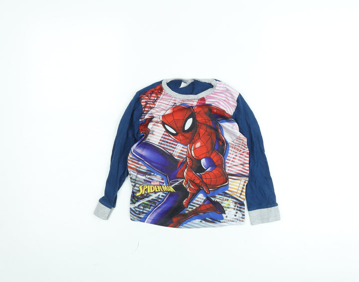 Marvel Boys Multicoloured Spider-Man Long Sleeve T-Shirt 5-6 Years