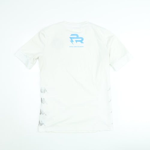 Kappa Men's White Medium Athletic Sports T-Shirt