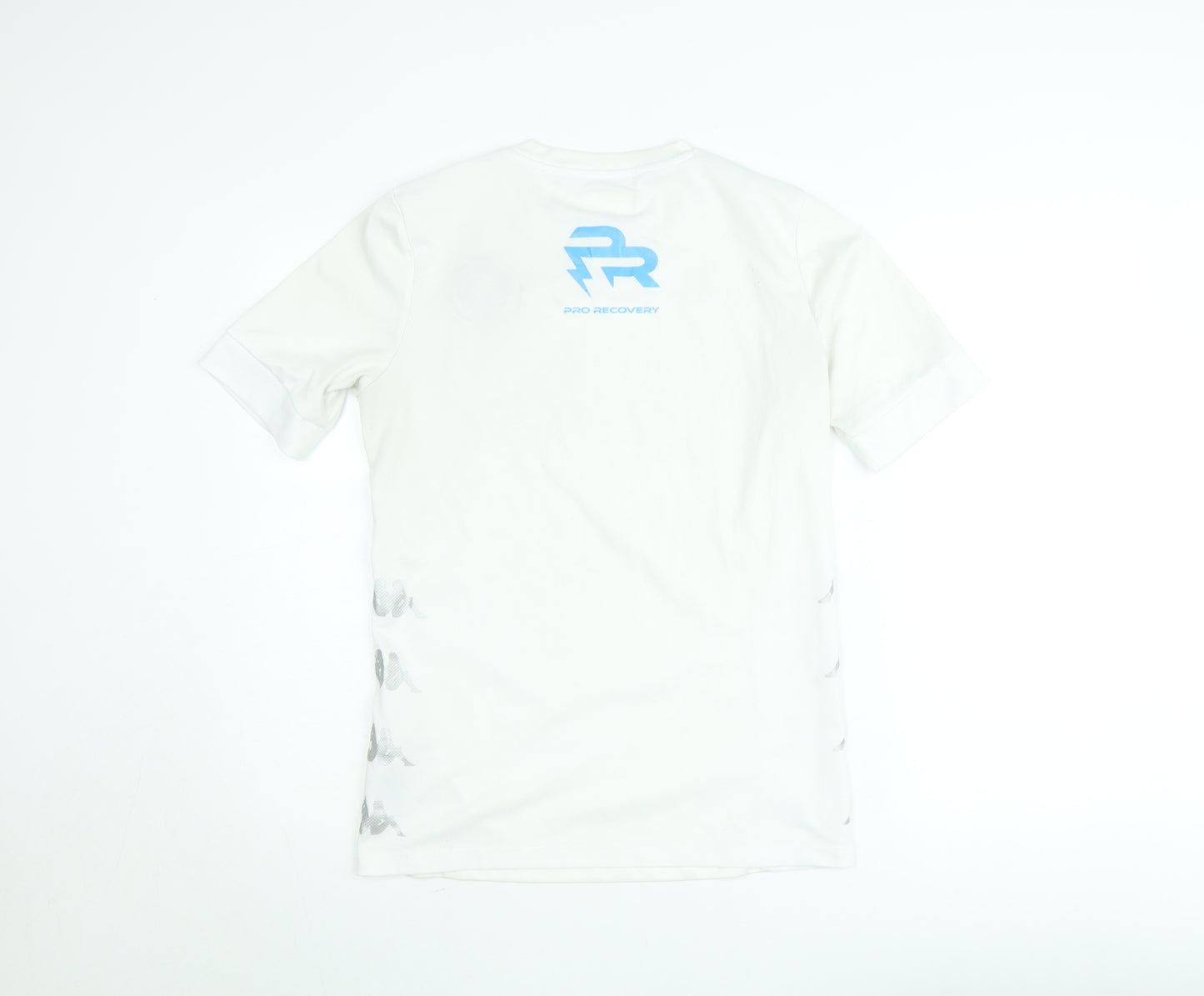 Kappa Men's White Medium Athletic Sports T-Shirt