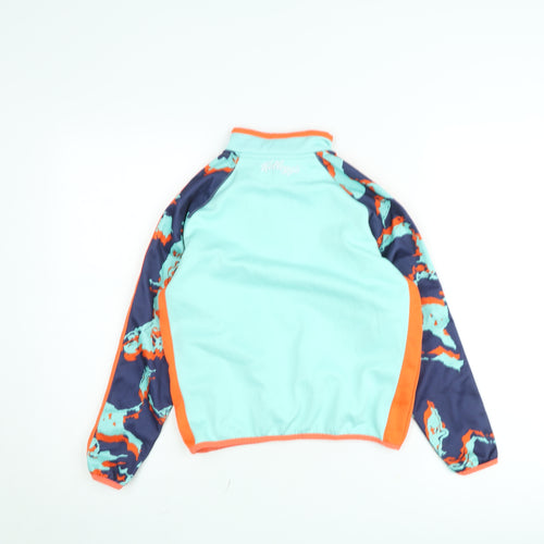 McKvr Boys Blue 3-4 Years 1/4 Zip Sports Sweatshirt