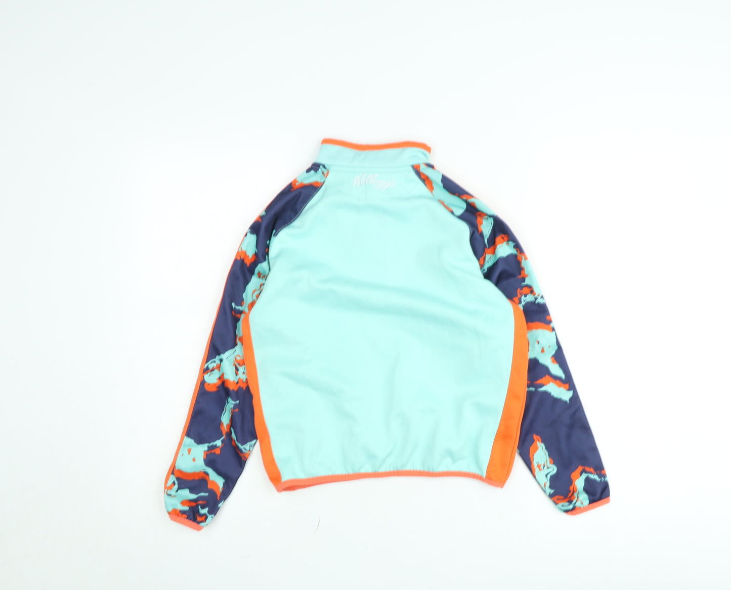 McKvr Boys Blue 3-4 Years 1/4 Zip Sports Sweatshirt