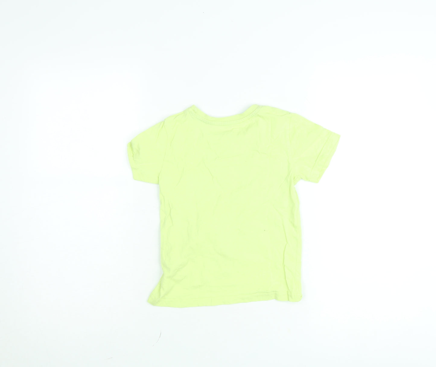 Dunnes Stores Boys Yellow Graphic Gaming Print T-Shirt 5-6 Years