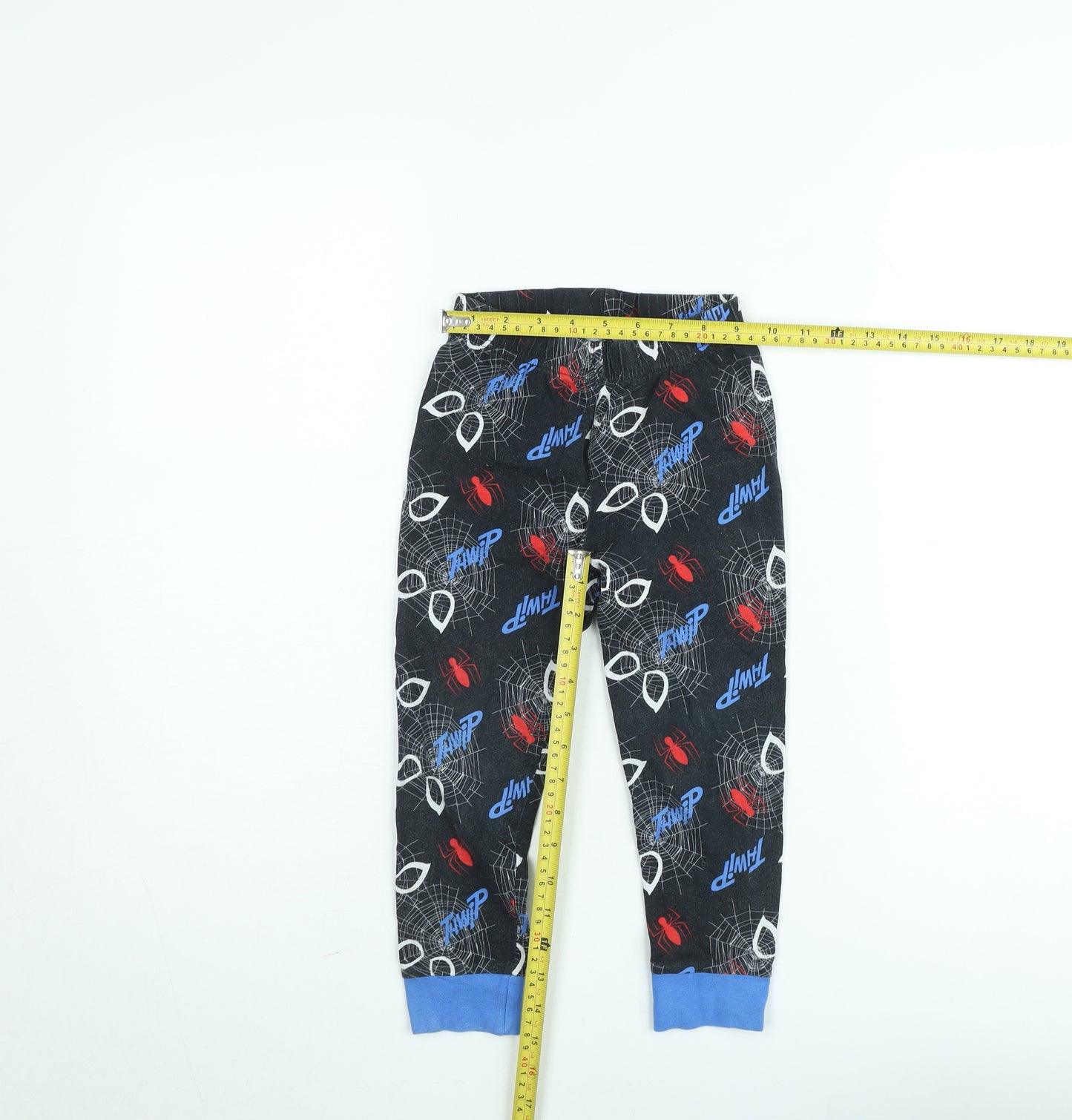 Marvel Spider-Man Boys Black Pyjama Pants 4-5 Years Superhero Sleepwear