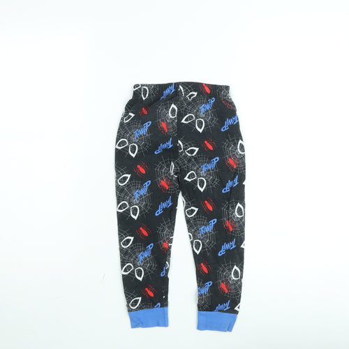 Marvel Spider-Man Boys Black Pyjama Pants 4-5 Years Superhero Sleepwear