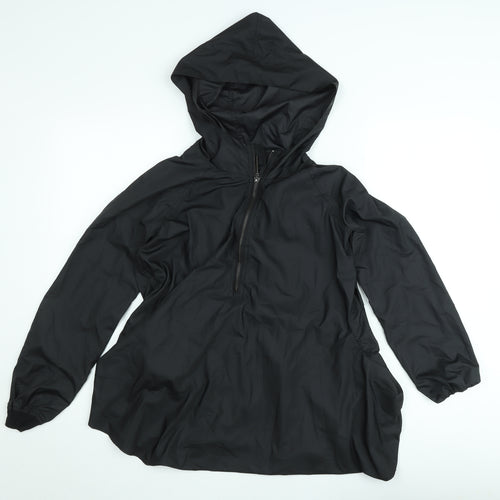 Vero Moda Women's Black XS Hooded Anorak Jacket Lightweight