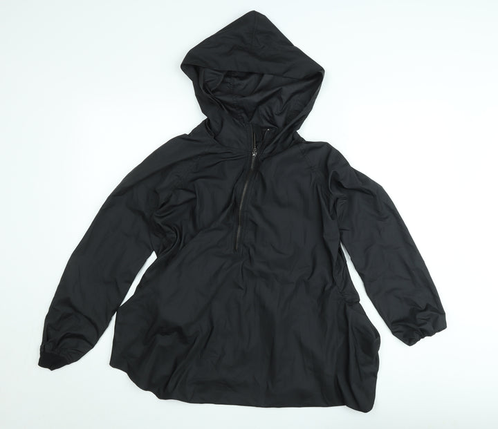 Vero Moda Women's Black XS Hooded Anorak Jacket Lightweight