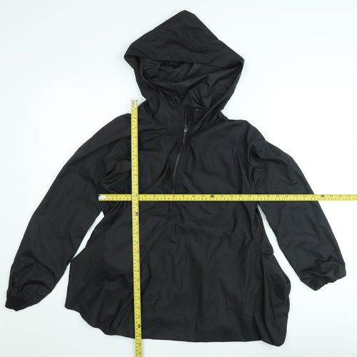 Vero Moda Women's Black XS Hooded Anorak Jacket Lightweight