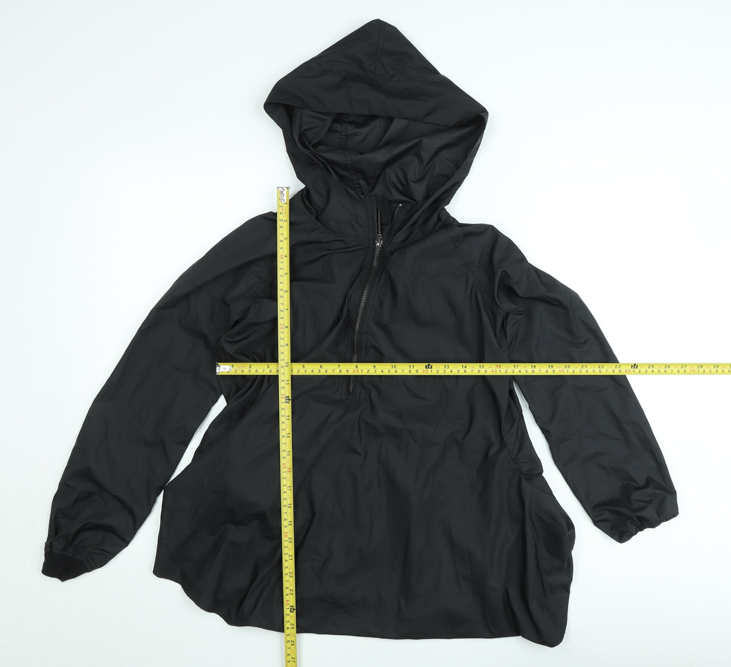 Vero Moda Women's Black XS Hooded Anorak Jacket Lightweight
