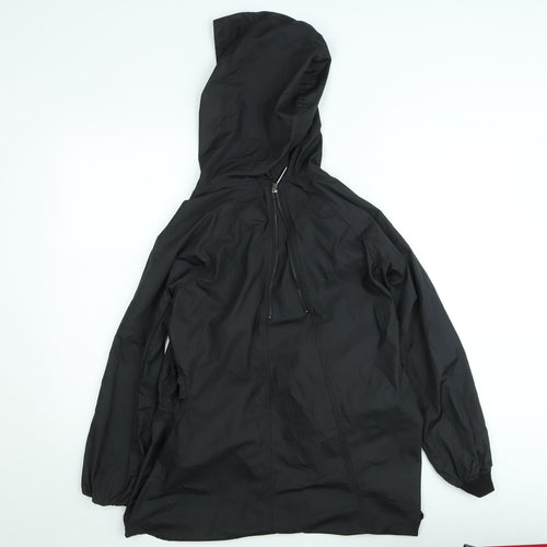 Vero Moda Women's Black XS Hooded Anorak Jacket Lightweight