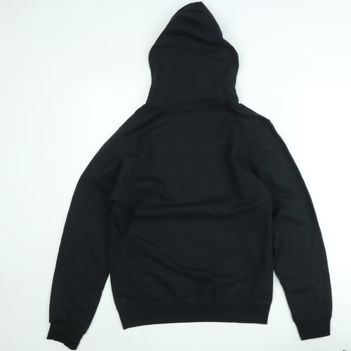 Port & Company Women's Black Pullover Hoodie Size S Graphic Print