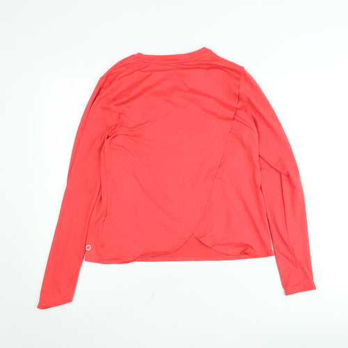 Marks and Spencer Goodmove Red Long Sleeve Stretch Top Women’s Size 12