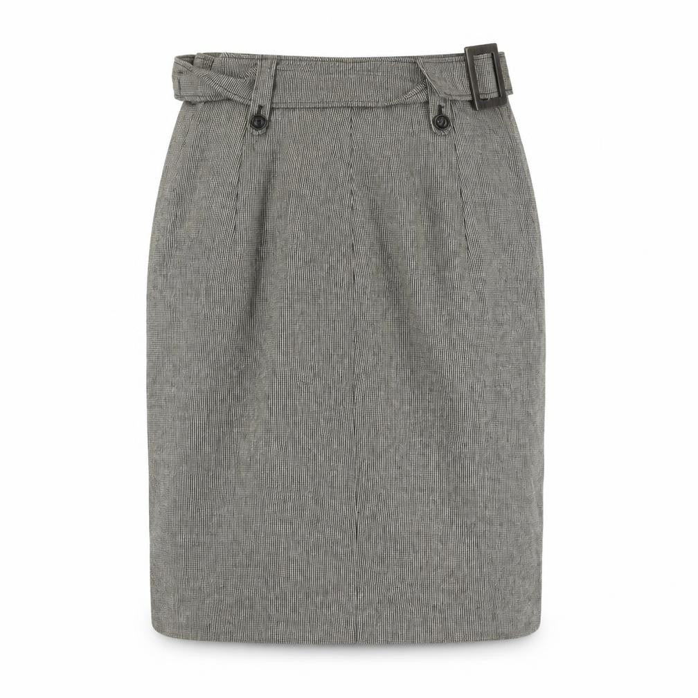 Apanage Women’s Grey Herringbone Pencil Skirt Size 10