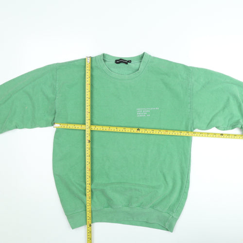 PrettyLittleThing Womens Green Small Pullover Sweatshirt