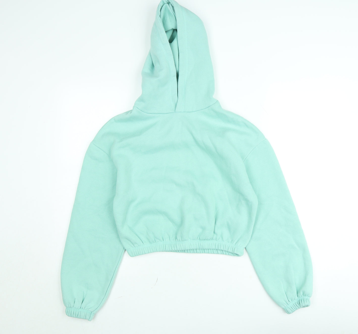 Light & Shade Women’s Green Pullover Hoodie Size M Fleece Lined