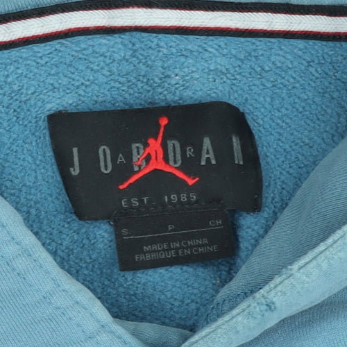 Jordan Men's Blue Pullover Hoodie Small Regular Fit Sportswear