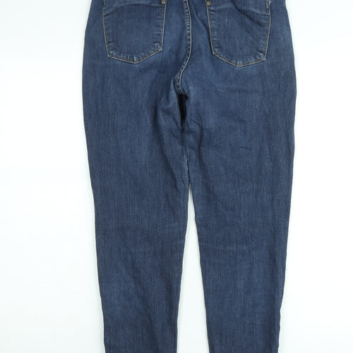 B Jeans Men’s Blue Skinny Denim Jeans W31 Zip Hem Stretch Style