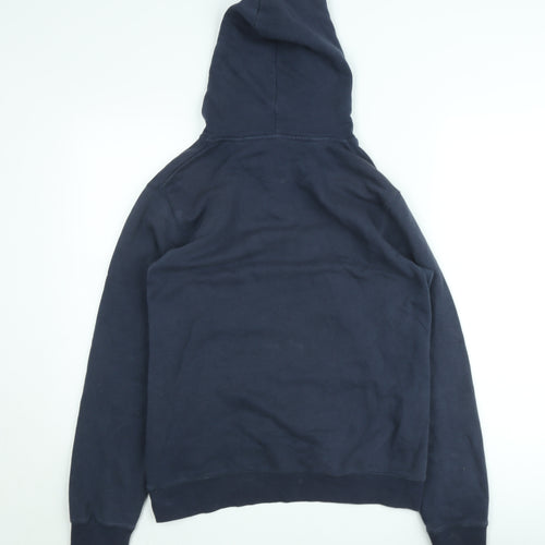 SOL'S Rockshore Men's Blue Pullover Hoodie Size S Fleece Logo