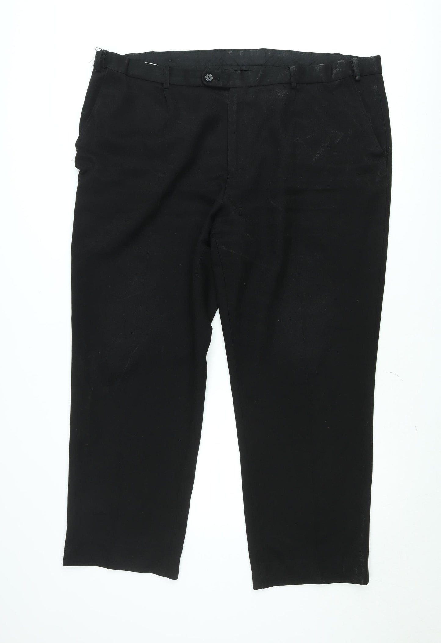 Taylor & Wright Black Men's Regular Fit Dress Pants 44R