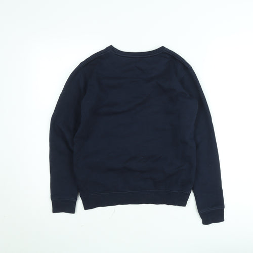 Russell Athletic Boys Blue 10-11 Years Pullover Sweatshirt