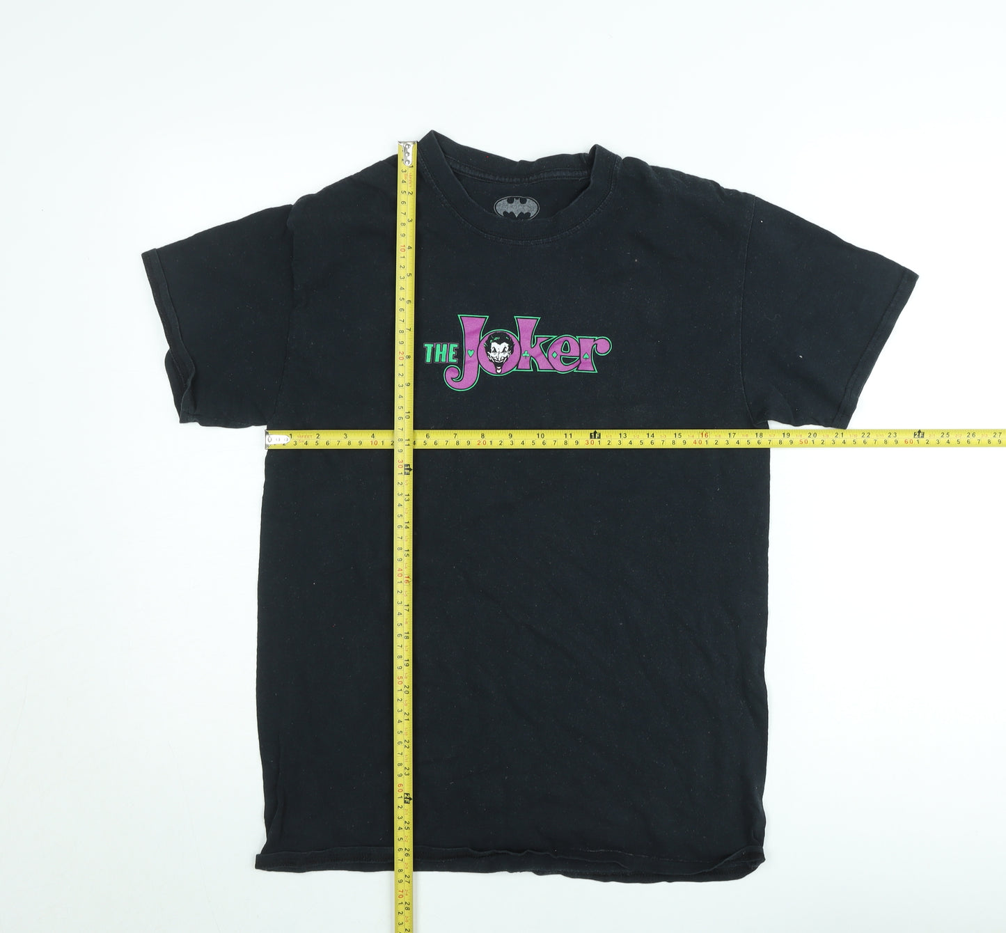 Batman The Joker Black Graphic T-Shirt Mens Medium Cotton DC Comics