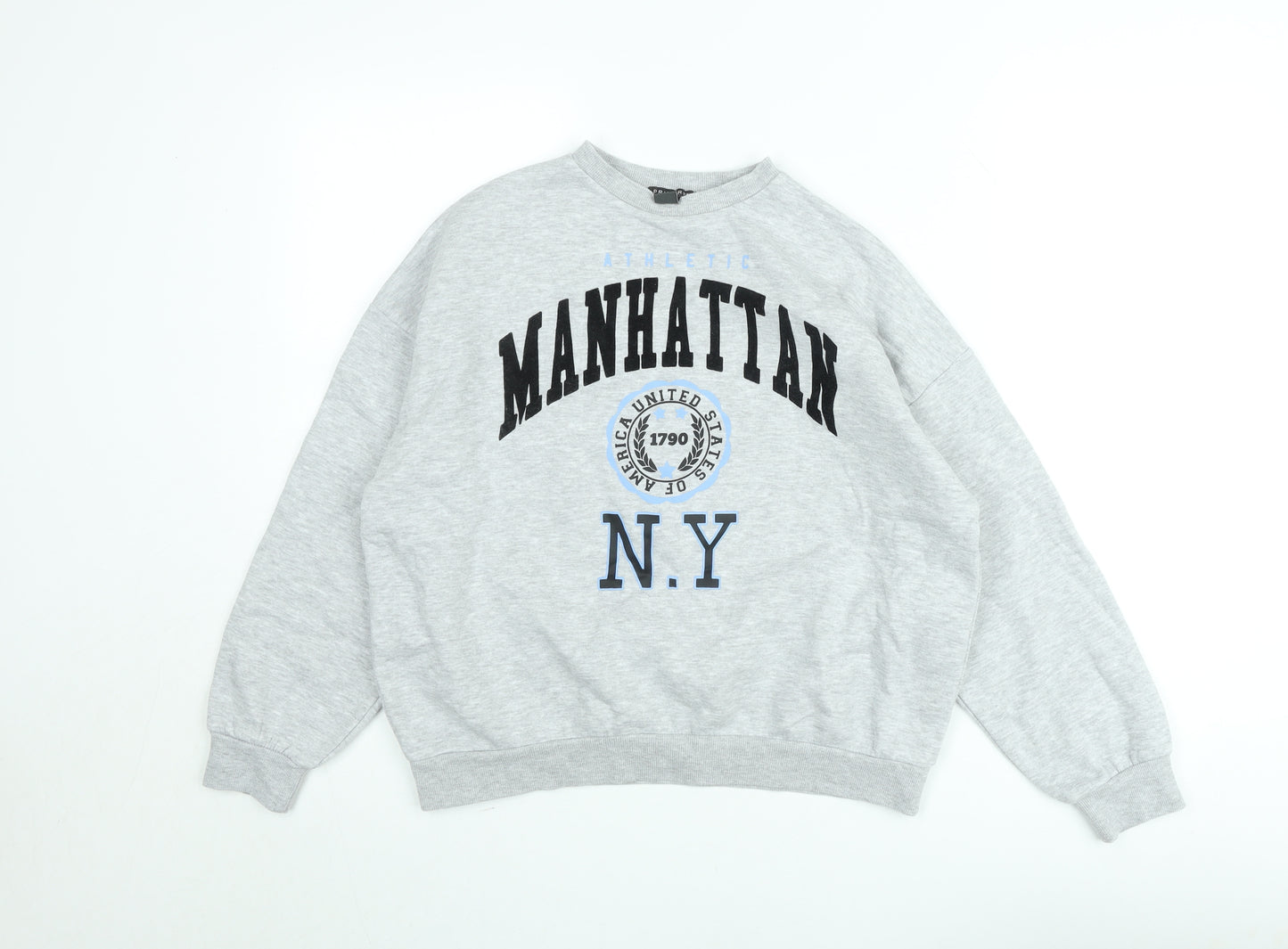 Primark Teens Grey Manhattan NY Graphic Sweatshirt 11-12Y 152cm