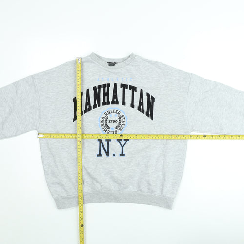 Primark Teens Grey Manhattan NY Graphic Sweatshirt 11-12Y 152cm