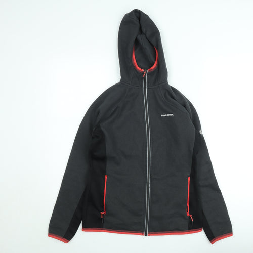 Craghoppers Women's Black Softshell Hooded Jacket UK 12