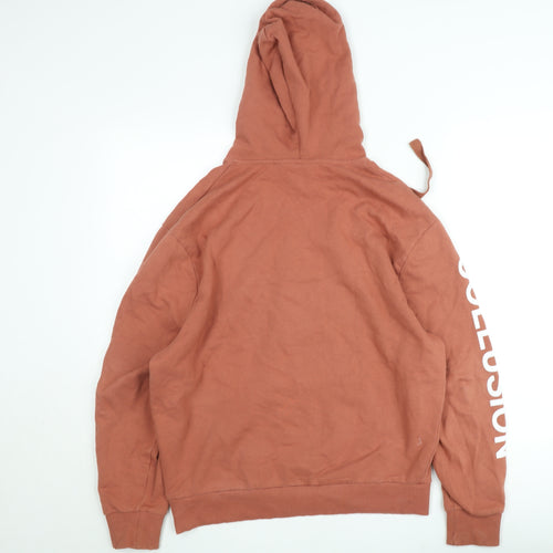 Collusion Women’s Brown Pullover Hoodie S Hooded Casual Sweatshirt