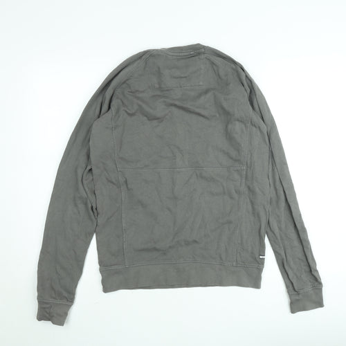 Weekend Offender Men's Grey XS Logo Crew Neck Sweatshirt