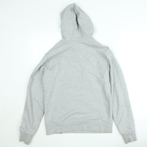 New Balance Men's Grey Pullover Hoodie Size S Cotton Blend