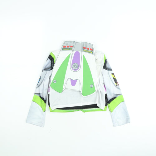 Rubies Boys Multicoloured Buzz Lightyear Toy Story Long Sleeve Pullover T-Shirt One Size