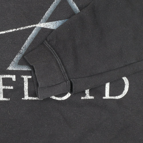 Unisex Kids Black Pink Floyd XL Pullover Graphic Band Sweatshirt