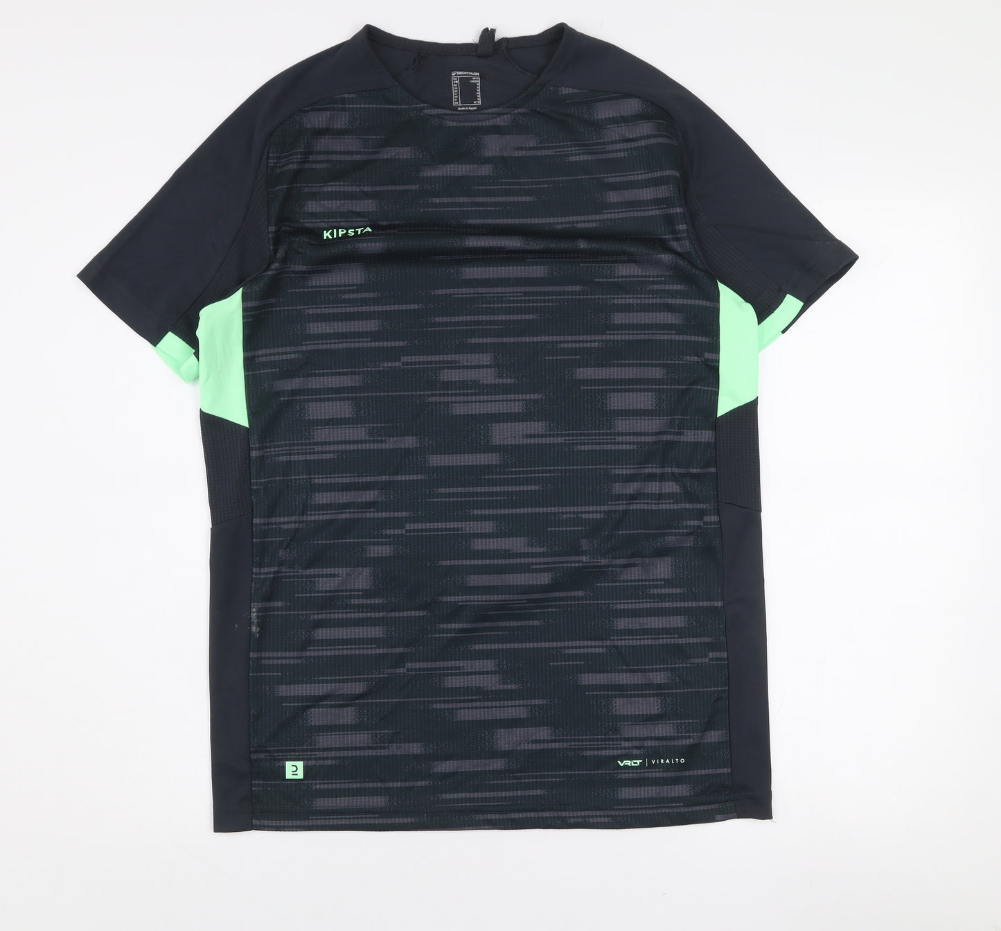 Decathlon Men’s Black Kipsta Sports T-Shirt M Athletic Fit