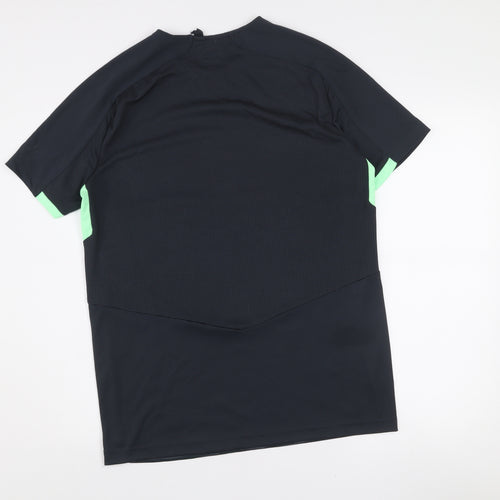 Decathlon Men’s Black Kipsta Sports T-Shirt M Athletic Fit