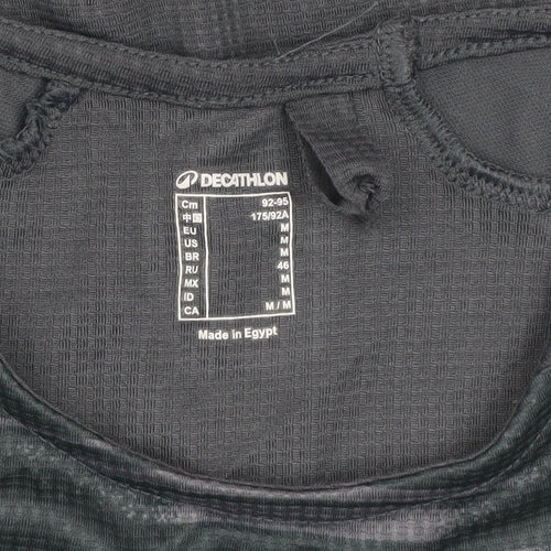 Decathlon Men’s Black Kipsta Sports T-Shirt M Athletic Fit