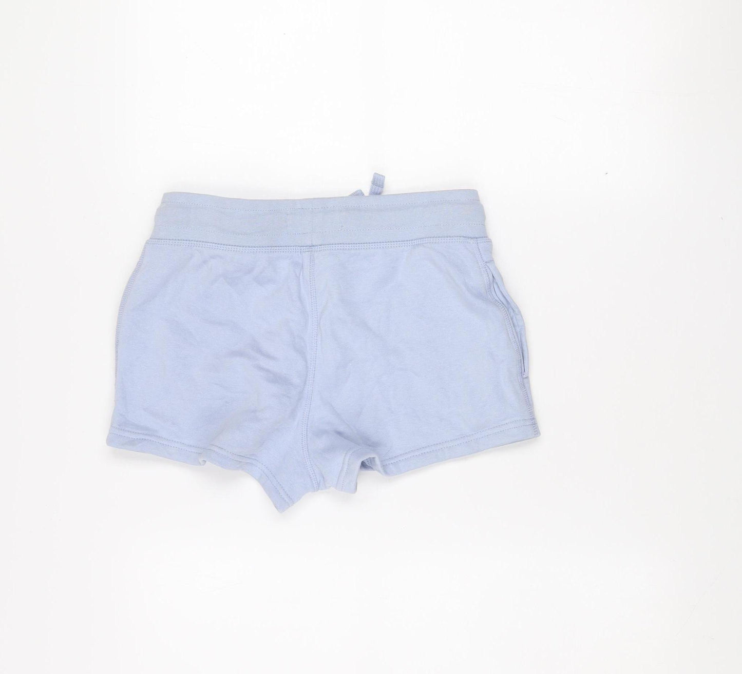 Jack Wills Women’s Blue Sweat Shorts Size 6 Drawstring Cotton Blend