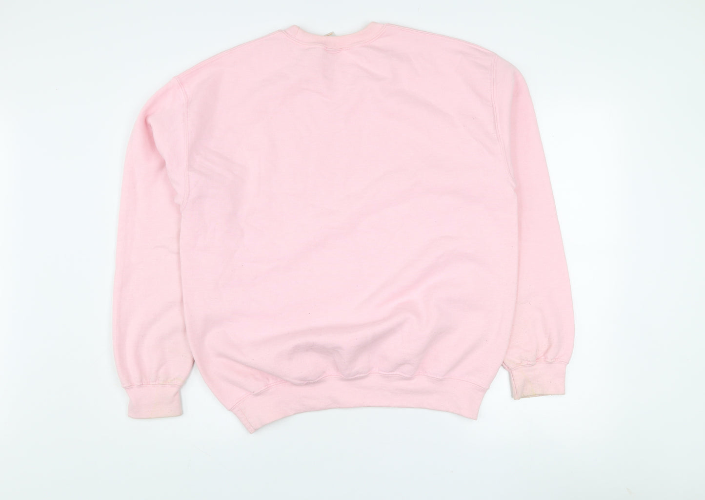 G&G Women’s Pink Crew Neck Pullover Sweatshirt Size M