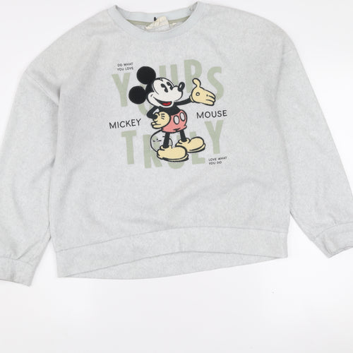 Women'secret Disney Mickey Mouse Grey Sweatshirt Women's M
