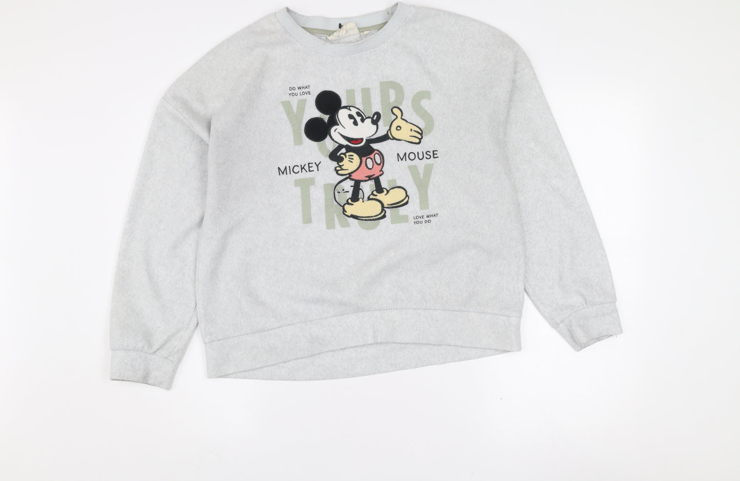 Women'secret Disney Mickey Mouse Grey Sweatshirt Women's M