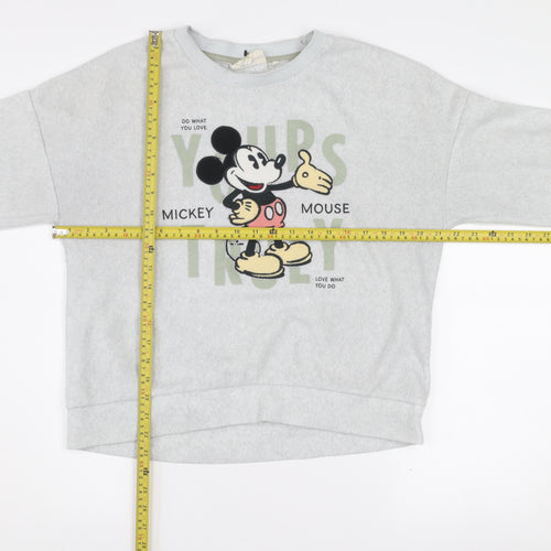 Women'secret Disney Mickey Mouse Grey Sweatshirt Women's M