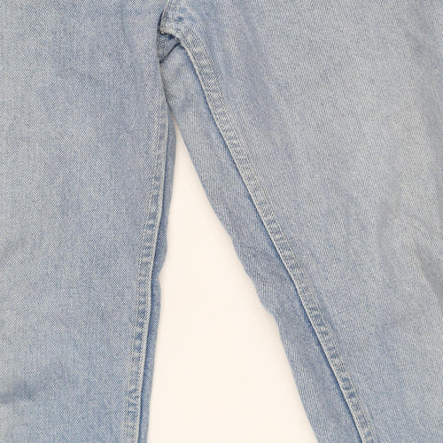 Pull&Bear Women's Blue High Rise Mom Jeans Size 8